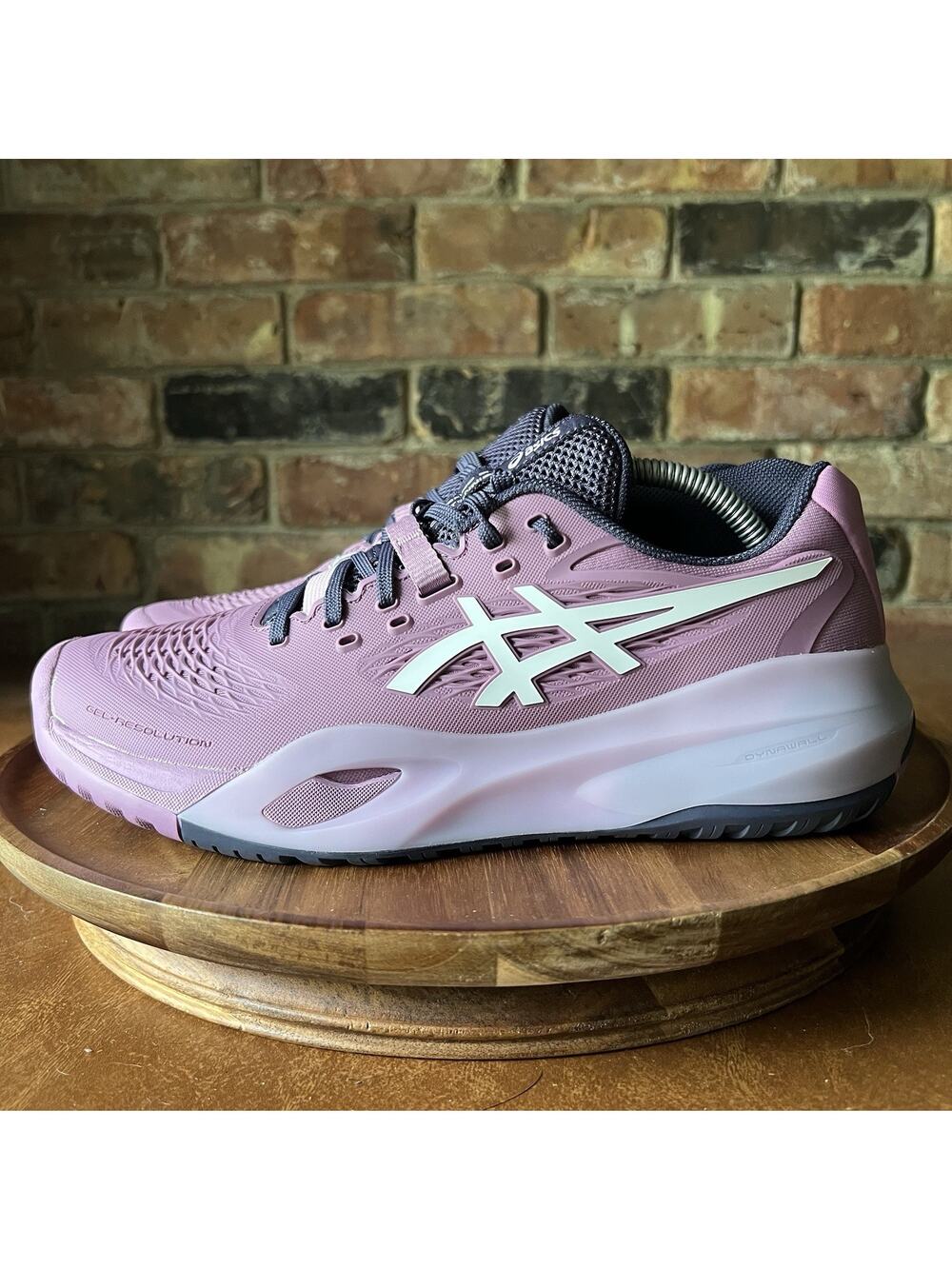 Asics Gel-Resolution X Cushioned Tennis Purple Sneakers Shoes Womens 8.5